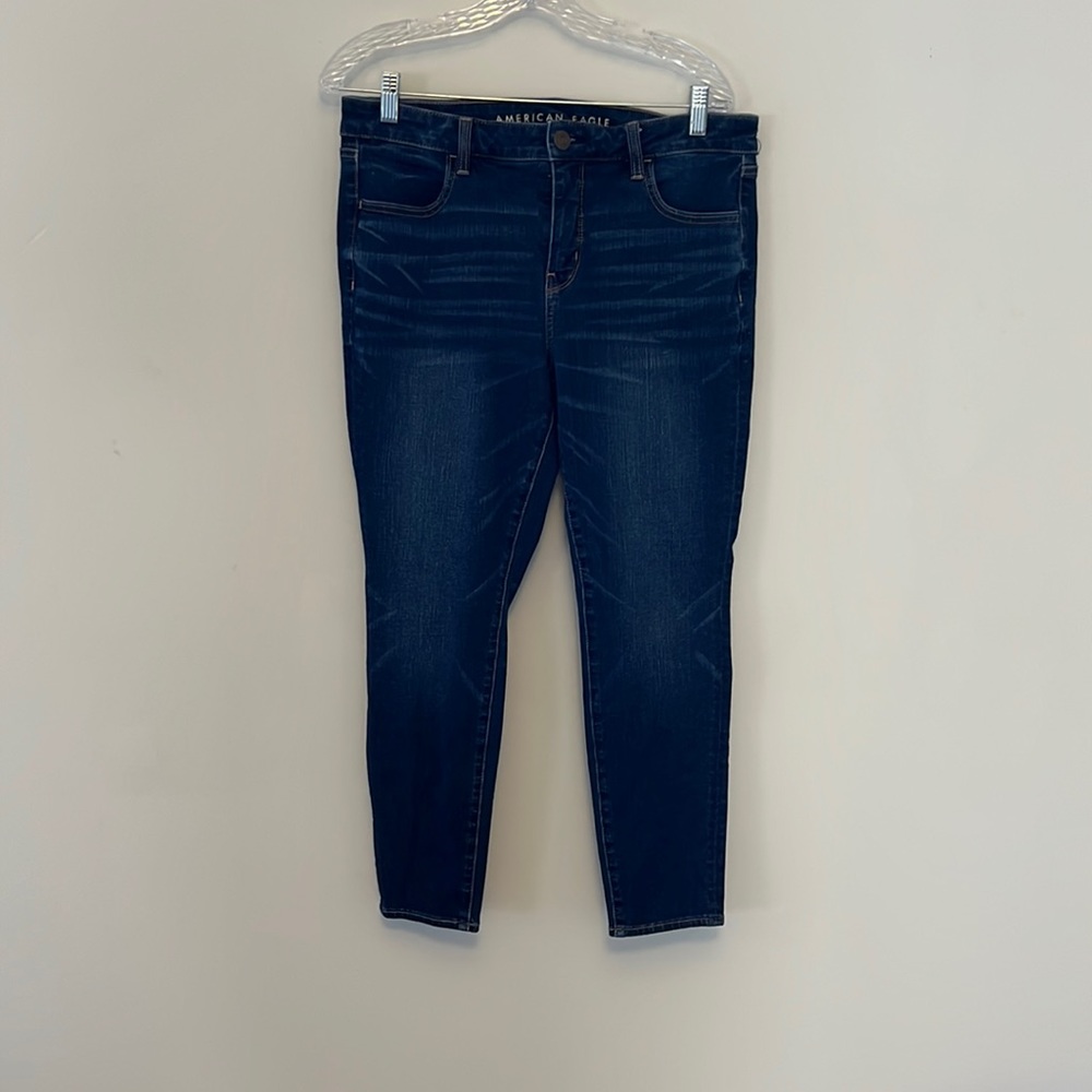 American Eagle Outfitters Dark Blue Jeggings
